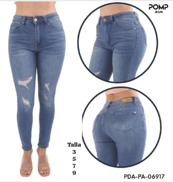 Discover Durable Jeans: Pom Tela Gruesa Talla 3, 5, 7, 9