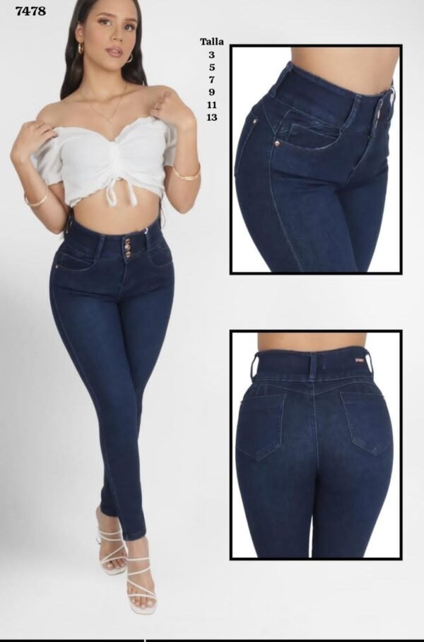 ✨JEANS PARA DAMA    ✨ TELA GRUESA POM